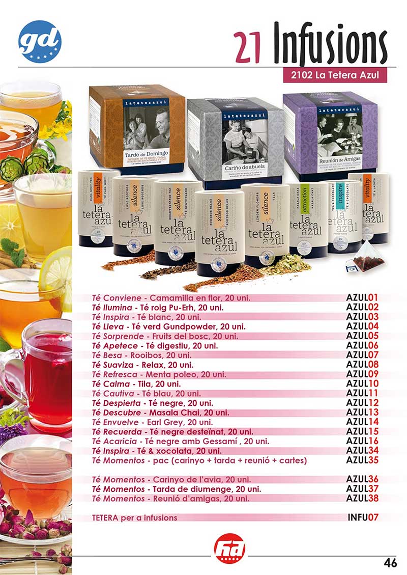 productes infusions