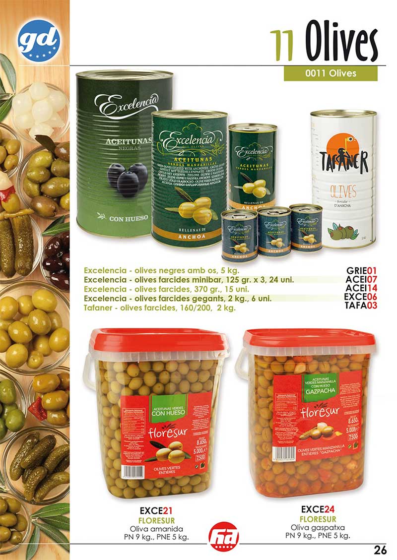 productes olives